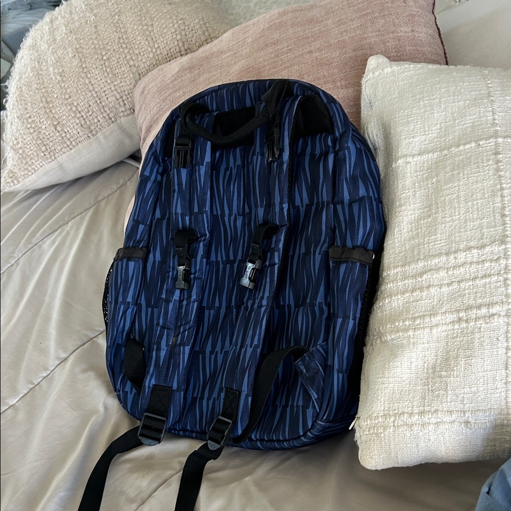 Skip Hop Navy Patterned Backpack - Picture 3 of 7